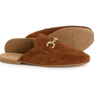 ITALIAN SHOEMAKERS LEATHER COLLECTION Elara Mule - Suede